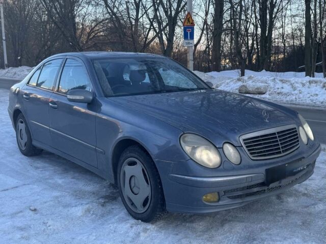 Синій Мерседес Е-Клас, об'ємом двигуна 2.7 л та пробігом 377 тис. км за 2750 $, фото 1 на Automoto.ua