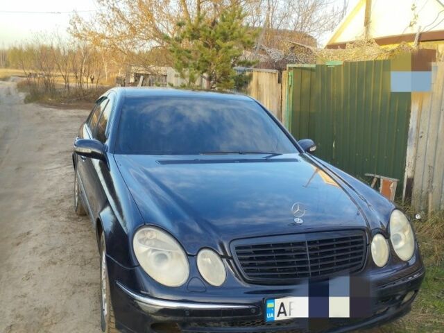 Синій Мерседес Е-Клас, об'ємом двигуна 2.7 л та пробігом 390 тис. км за 3900 $, фото 1 на Automoto.ua
