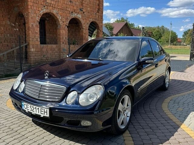 Синий Мерседес Е-Класс, объемом двигателя 2.69 л и пробегом 360 тыс. км за 7800 $, фото 1 на Automoto.ua