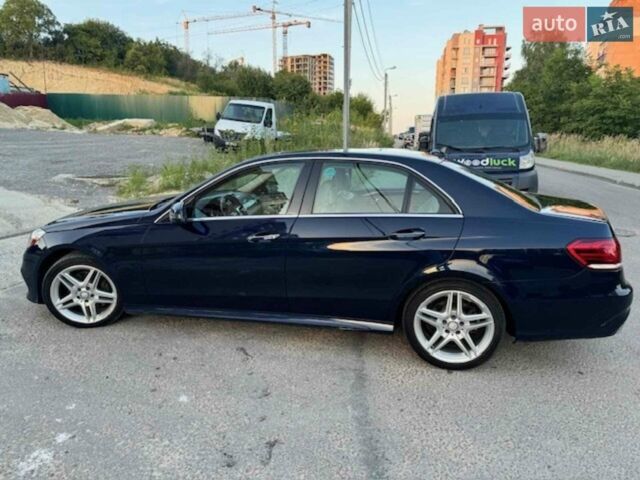 Синий Мерседес Е-Класс, объемом двигателя 3.5 л и пробегом 160 тыс. км за 18500 $, фото 1 на Automoto.ua