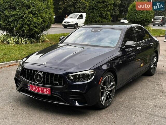 Синій Мерседес Е-Клас, об'ємом двигуна 3 л та пробігом 35 тис. км за 55500 $, фото 1 на Automoto.ua