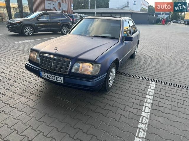 Синий Мерседес Е-Класс, объемом двигателя 2.3 л и пробегом 350 тыс. км за 1800 $, фото 1 на Automoto.ua