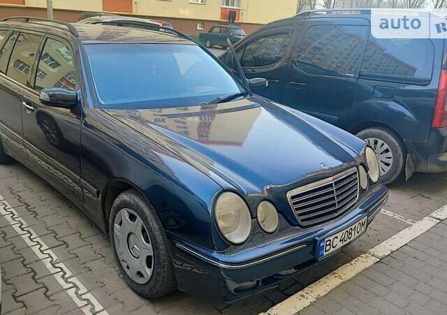 Синий Мерседес Е-Класс, объемом двигателя 2.7 л и пробегом 499 тыс. км за 4799 $, фото 1 на Automoto.ua