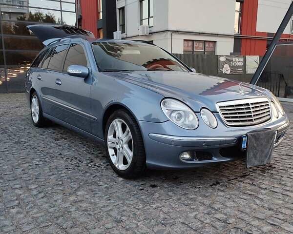 Синий Мерседес Е-Класс, объемом двигателя 3.2 л и пробегом 368 тыс. км за 6700 $, фото 1 на Automoto.ua