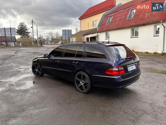 Синій Мерседес Е-Клас, об'ємом двигуна 2.2 л та пробігом 391 тис. км за 9000 $, фото 1 на Automoto.ua
