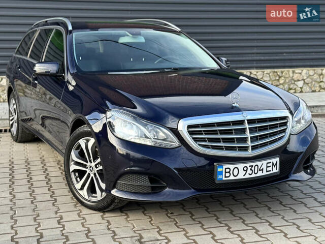 Синій Мерседес Е-Клас, об'ємом двигуна 2.2 л та пробігом 220 тис. км за 15700 $, фото 1 на Automoto.ua