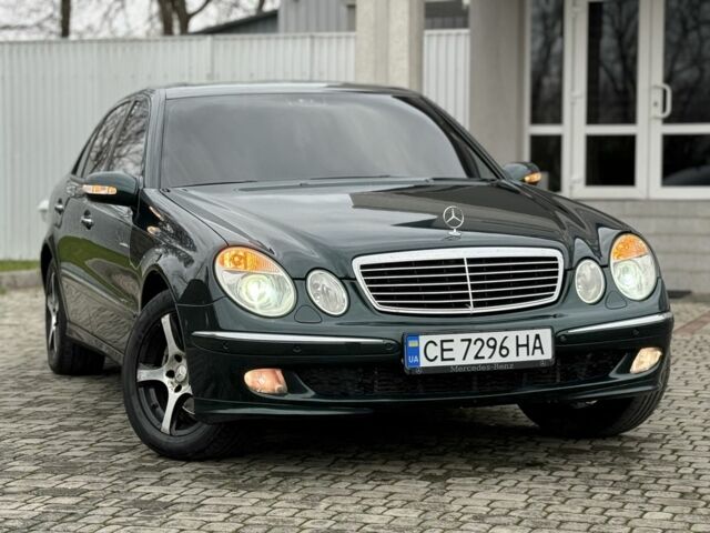 Зелений Мерседес Е-Клас, об'ємом двигуна 2.7 л та пробігом 318 тис. км за 6500 $, фото 1 на Automoto.ua
