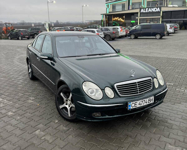 Зеленый Мерседес Е-Класс, объемом двигателя 2.7 л и пробегом 517 тыс. км за 5299 $, фото 1 на Automoto.ua