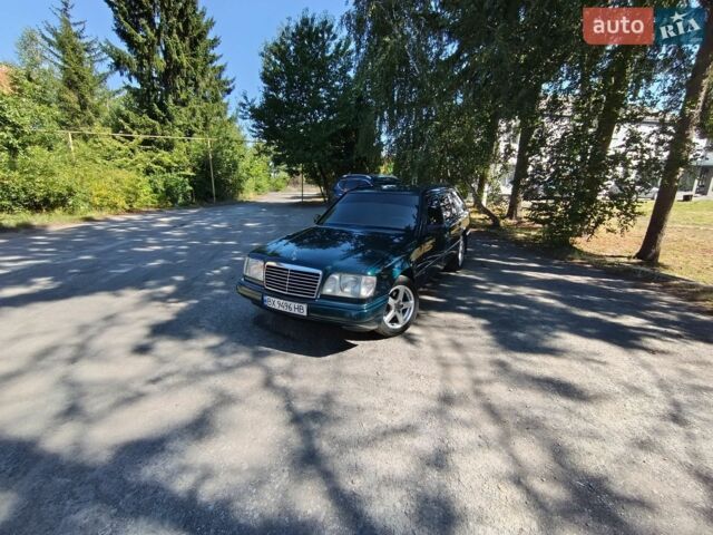 Зелений Мерседес Е-Клас, об'ємом двигуна 2.2 л та пробігом 457 тис. км за 4250 $, фото 1 на Automoto.ua