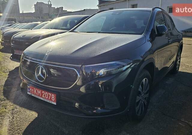 Черный Мерседес EQA, объемом двигателя 0 л и пробегом 50 тыс. км за 37200 $, фото 1 на Automoto.ua