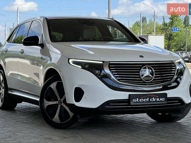 Білий Мерседес EQC, об'ємом двигуна 0 л та пробігом 34 тис. км за 31999 $, фото 1 на Automoto.ua