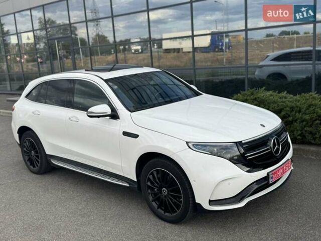 Білий Мерседес EQC, об'ємом двигуна 0 л та пробігом 164 тис. км за 31899 $, фото 1 на Automoto.ua