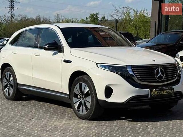 Белый Мерседес EQC, объемом двигателя 0 л и пробегом 45 тыс. км за 38999 $, фото 1 на Automoto.ua