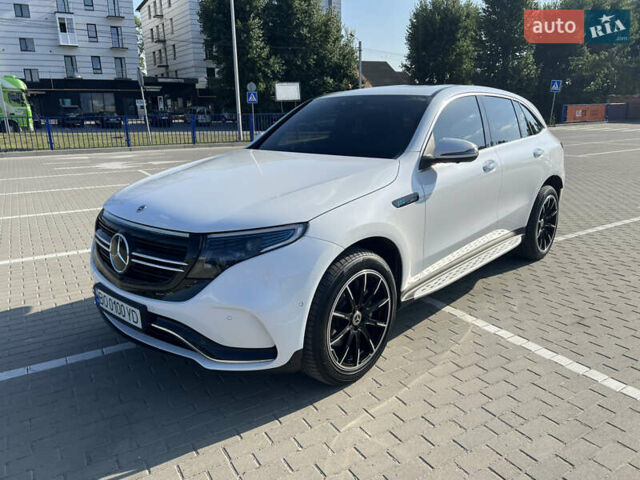 Белый Мерседес EQC, объемом двигателя 0 л и пробегом 85 тыс. км за 39800 $, фото 1 на Automoto.ua