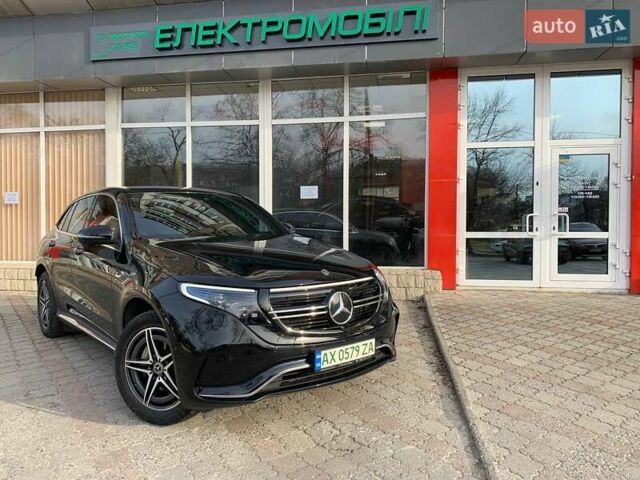 Черный Мерседес EQC, объемом двигателя 0 л и пробегом 25 тыс. км за 42999 $, фото 1 на Automoto.ua