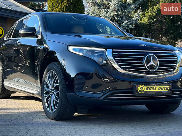 Чорний Мерседес EQC, об'ємом двигуна 0 л та пробігом 120 тис. км за 33700 $, фото 1 на Automoto.ua