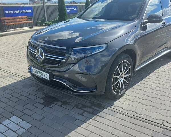 Чорний Мерседес EQC, об'ємом двигуна 0 л та пробігом 57 тис. км за 37000 $, фото 1 на Automoto.ua