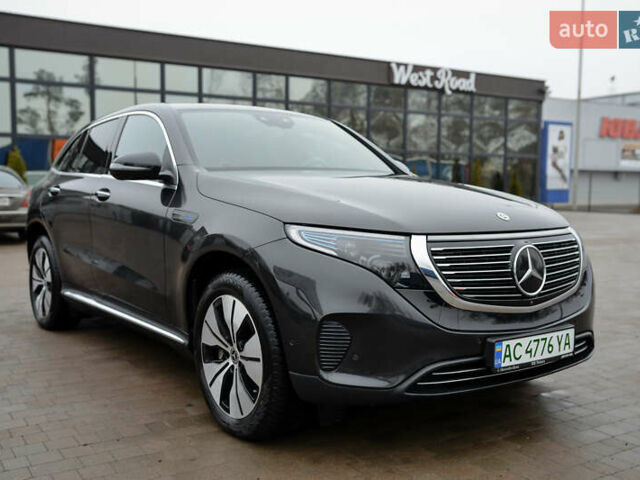 Чорний Мерседес EQC, об'ємом двигуна 0 л та пробігом 75 тис. км за 35500 $, фото 1 на Automoto.ua