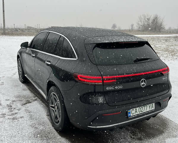 Черный Мерседес EQC, объемом двигателя 0 л и пробегом 40 тыс. км за 51700 $, фото 1 на Automoto.ua