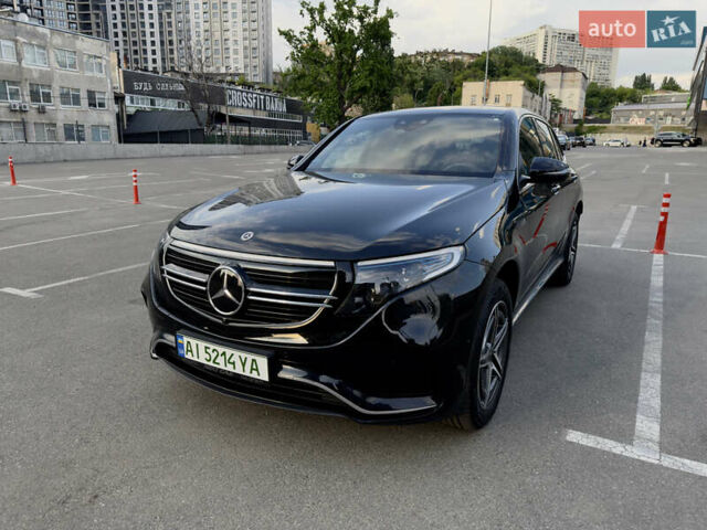 Черный Мерседес EQC, объемом двигателя 0 л и пробегом 16 тыс. км за 47500 $, фото 1 на Automoto.ua