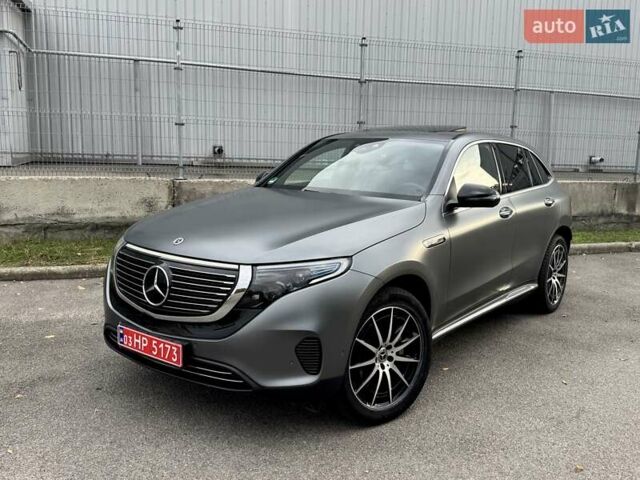 Серый Мерседес EQC, объемом двигателя 0 л и пробегом 158 тыс. км за 29900 $, фото 1 на Automoto.ua
