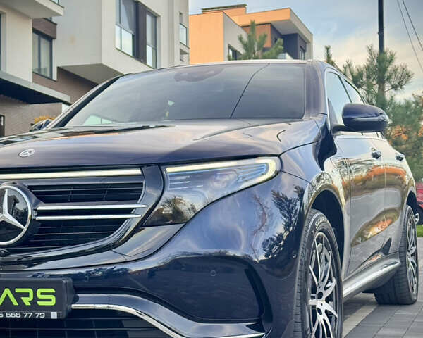 Синій Мерседес EQC, об'ємом двигуна 0 л та пробігом 83 тис. км за 32900 $, фото 1 на Automoto.ua