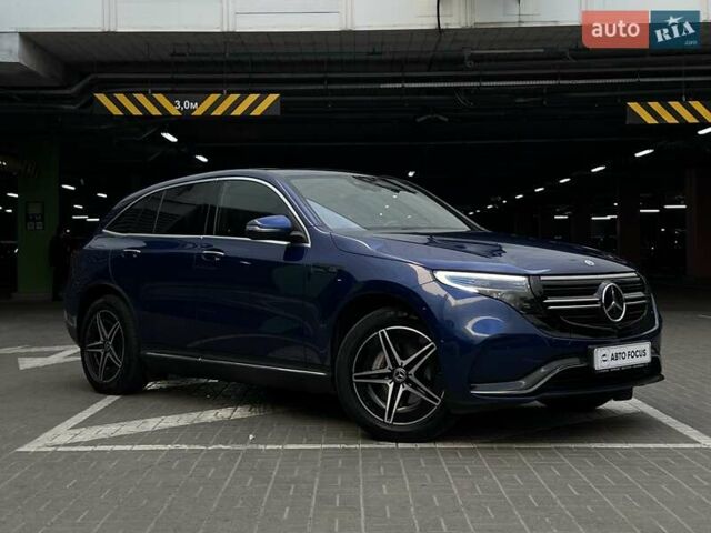 Синій Мерседес EQC, об'ємом двигуна 0 л та пробігом 35 тис. км за 38490 $, фото 1 на Automoto.ua