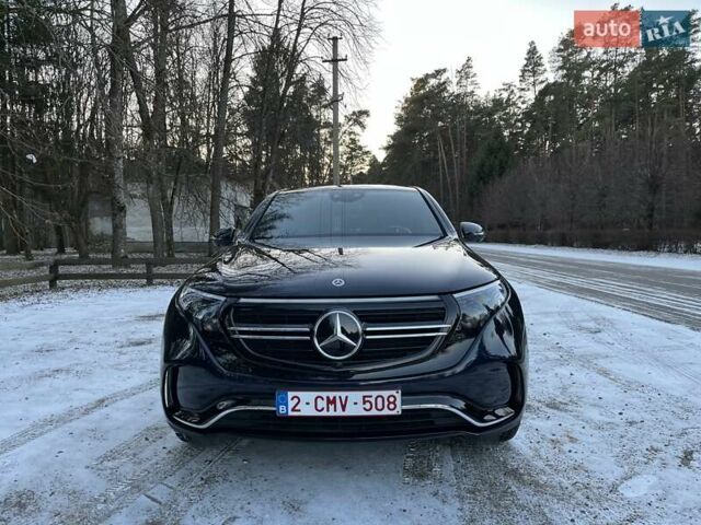 Синий Мерседес EQC, объемом двигателя 0 л и пробегом 48 тыс. км за 37900 $, фото 1 на Automoto.ua
