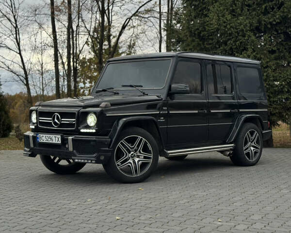 Черный Мерседес Г-Класс, объемом двигателя 5 л и пробегом 305 тыс. км за 18800 $, фото 1 на Automoto.ua