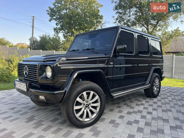 Чорний Мерседес Г-Клас, об'ємом двигуна 5 л та пробігом 300 тис. км за 23500 $, фото 1 на Automoto.ua