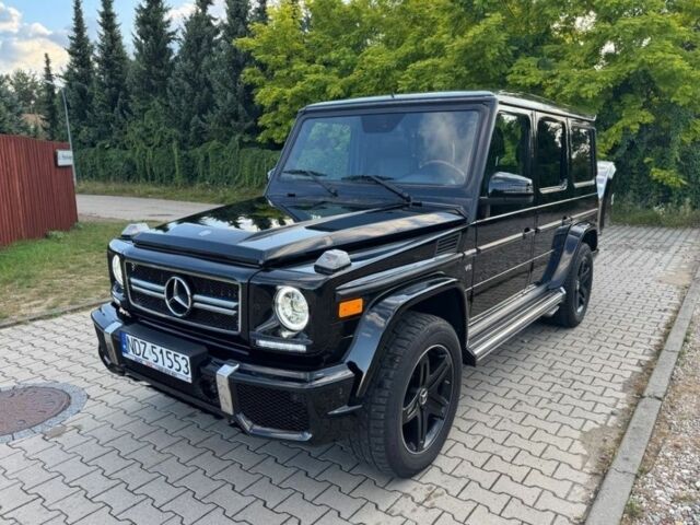 Черный Мерседес Г-Класс, объемом двигателя 5.5 л и пробегом 200 тыс. км за 8500 $, фото 1 на Automoto.ua