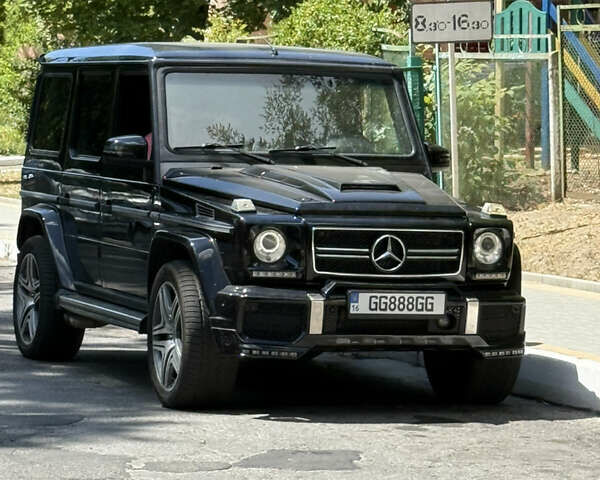 Черный Мерседес Г-Класс, объемом двигателя 5.44 л и пробегом 75 тыс. км за 35000 $, фото 1 на Automoto.ua
