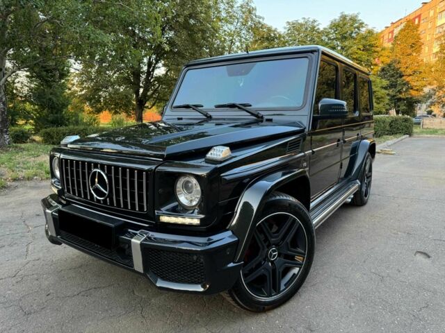 Черный Мерседес Г-Класс, объемом двигателя 5.5 л и пробегом 154 тыс. км за 37000 $, фото 1 на Automoto.ua