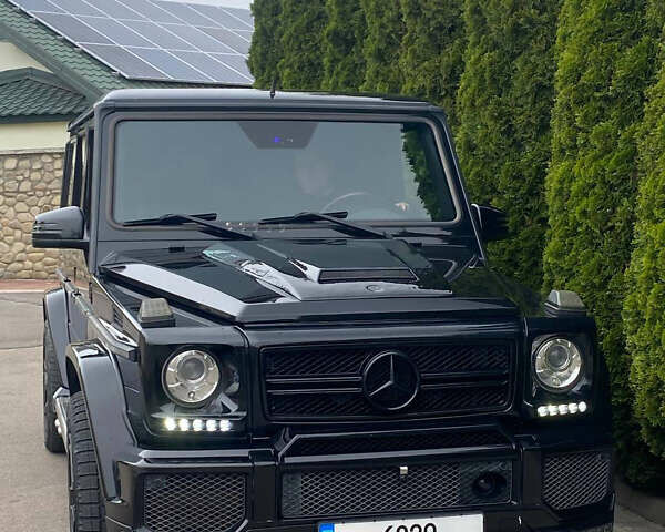 Черный Мерседес Г-Класс, объемом двигателя 5 л и пробегом 190 тыс. км за 35000 $, фото 1 на Automoto.ua