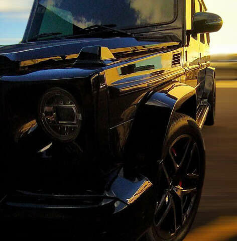 Черный Мерседес Г-Класс, объемом двигателя 5.44 л и пробегом 156 тыс. км за 41000 $, фото 1 на Automoto.ua