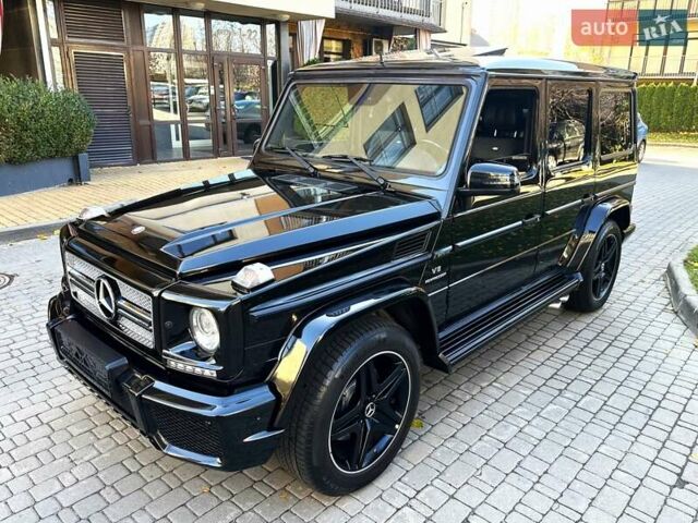 Черный Мерседес Г-Класс, объемом двигателя 5.5 л и пробегом 156 тыс. км за 37999 $, фото 1 на Automoto.ua