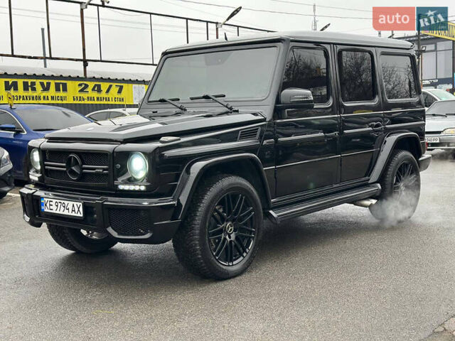 Черный Мерседес Г-Класс, объемом двигателя 5.5 л и пробегом 220 тыс. км за 34000 $, фото 1 на Automoto.ua