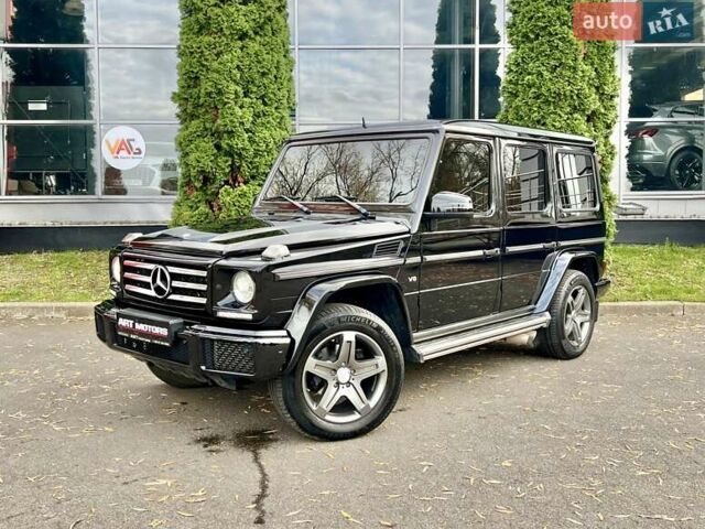 Черный Мерседес Г-Класс, объемом двигателя 4 л и пробегом 123 тыс. км за 67777 $, фото 1 на Automoto.ua