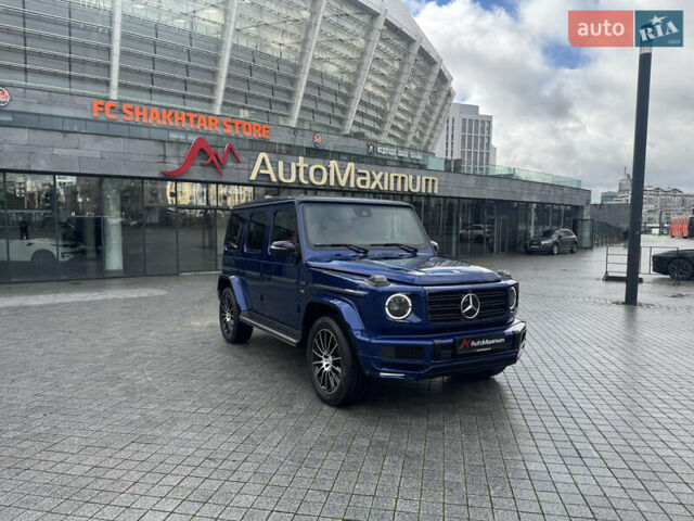 Синий Мерседес Г-Класс, объемом двигателя 3.98 л и пробегом 40 тыс. км за 157000 $, фото 1 на Automoto.ua