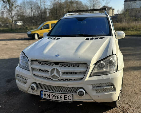 Белый Мерседес ГЛ-класс, объемом двигателя 4.66 л и пробегом 370 тыс. км за 19900 $, фото 1 на Automoto.ua