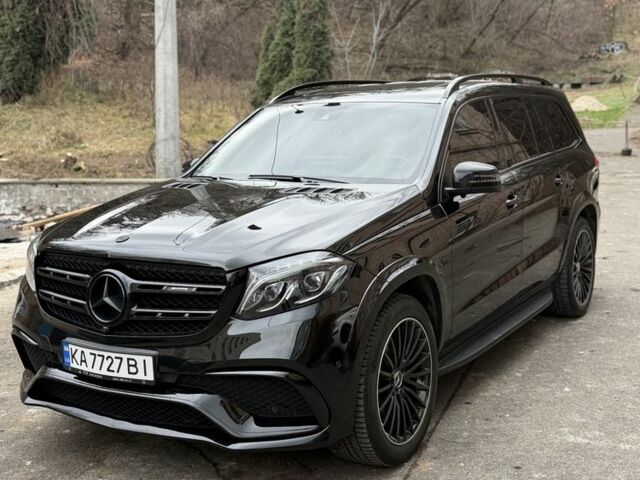 Черный Мерседес ГЛ-класс, объемом двигателя 4.7 л и пробегом 160 тыс. км за 32000 $, фото 1 на Automoto.ua