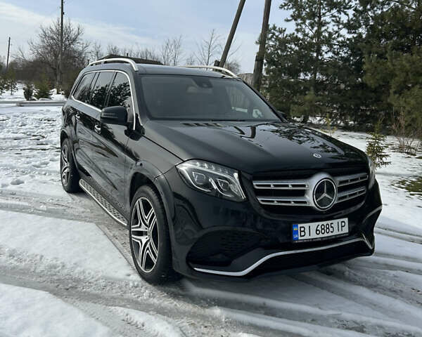 Черный Мерседес ГЛ-класс, объемом двигателя 4.7 л и пробегом 186 тыс. км за 18900 $, фото 1 на Automoto.ua