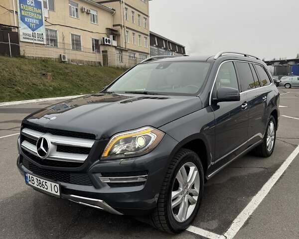 Серый Мерседес ГЛ-класс, объемом двигателя 2.99 л и пробегом 240 тыс. км за 29500 $, фото 1 на Automoto.ua