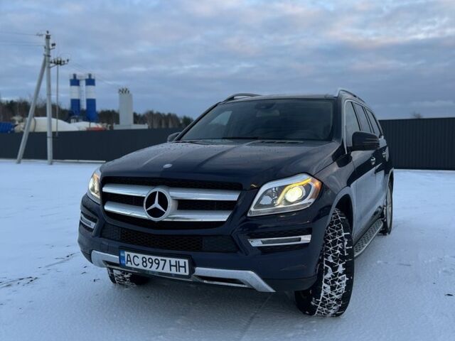 Синий Мерседес ГЛ-класс, объемом двигателя 3 л и пробегом 152 тыс. км за 20900 $, фото 1 на Automoto.ua