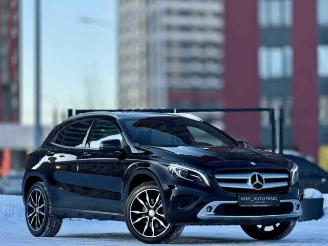 Черный Мерседес ГЛА-Класс, объемом двигателя 2 л и пробегом 120 тыс. км за 14950 $, фото 1 на Automoto.ua