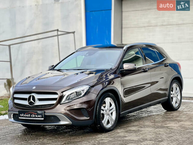 Коричневый Мерседес ГЛА-Класс, объемом двигателя 2.14 л и пробегом 98 тыс. км за 23599 $, фото 1 на Automoto.ua