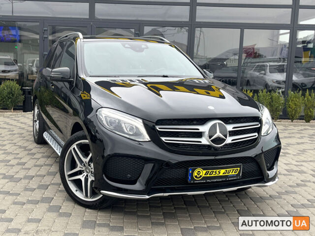 Чорний Мерседес ГЛE 350, об'ємом двигуна 3 л та пробігом 210 тис. км за 42500 $, фото 1 на Automoto.ua