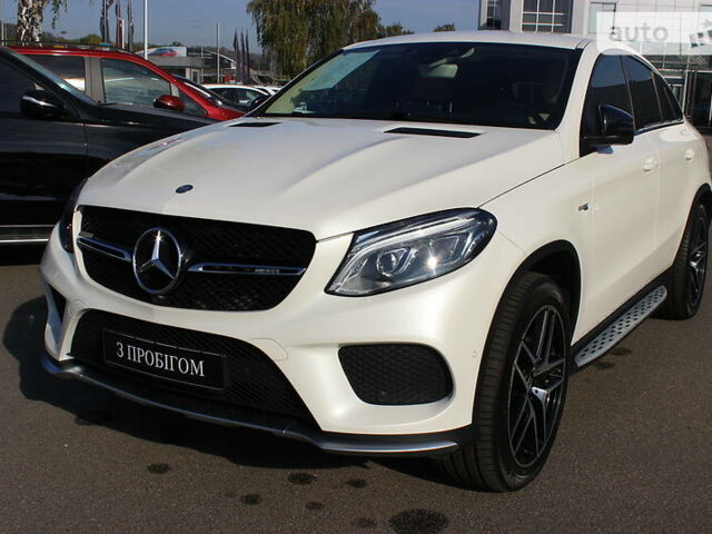 Білий Мерседес GLE 43 AMG, об'ємом двигуна 3 л та пробігом 63 тис. км за 65000 $, фото 1 на Automoto.ua