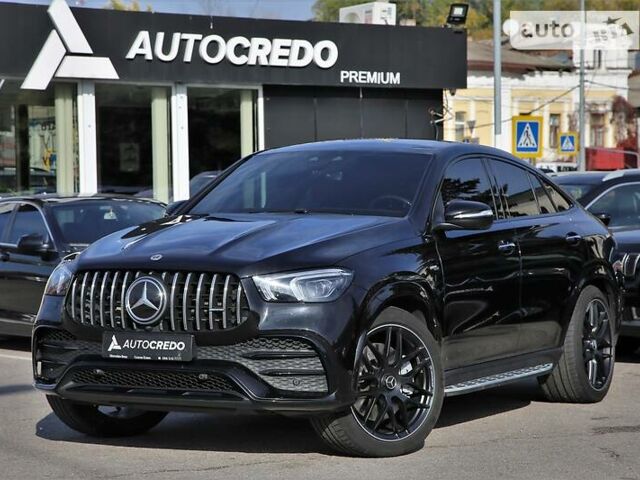 Черный Мерседес GLE 53 AMG, объемом двигателя 3 л и пробегом 33 тыс. км за 115000 $, фото 1 на Automoto.ua