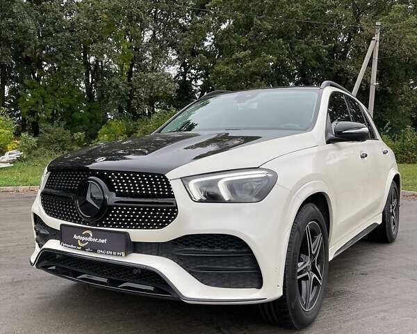 Белый Мерседес ГЛЕ-Класс, объемом двигателя 2.93 л и пробегом 110 тыс. км за 54999 $, фото 1 на Automoto.ua